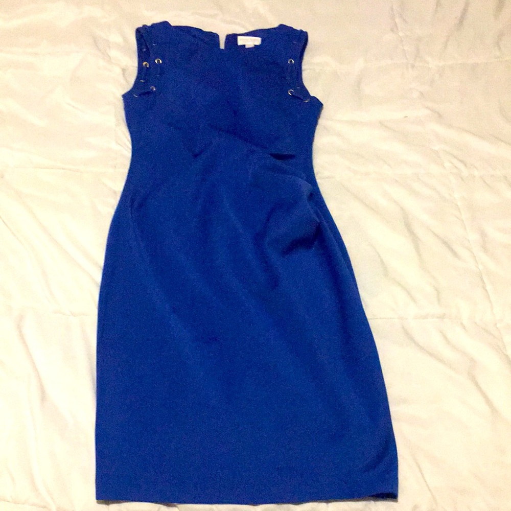 Below knees Dress Royal blue only wore ones